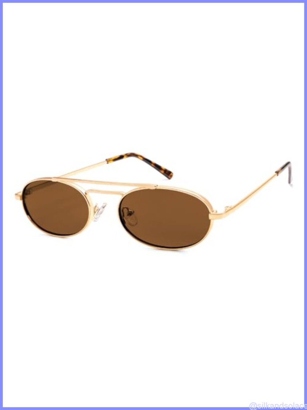 Oval Retro Unisex Polarized UV Protection Sunglasses